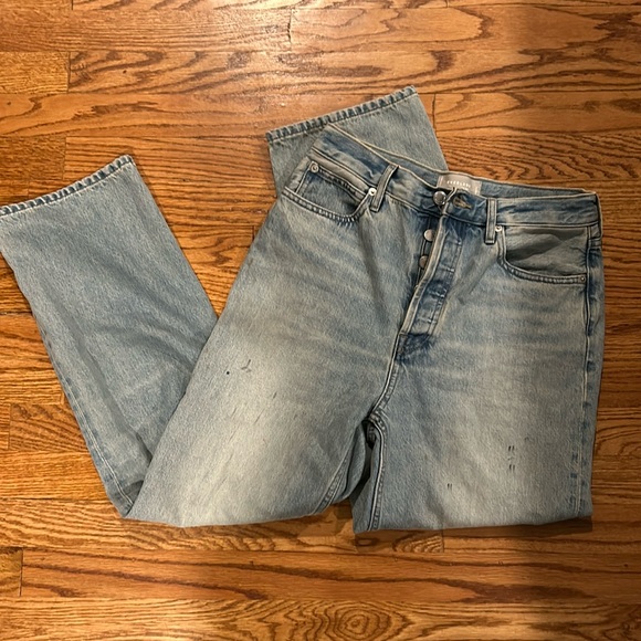 Everlane 90’s Way High Jean Distressed - Picture 1 of 3